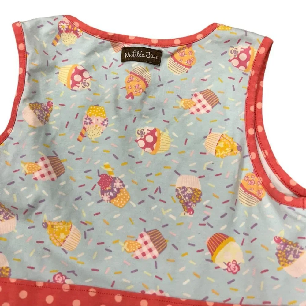 Matilda Jane Purple Ruffle Let’s Eat Cake Dress 10